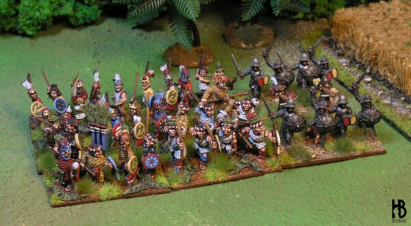 Tlaxcaltecan warriors in 15mm - Image 5